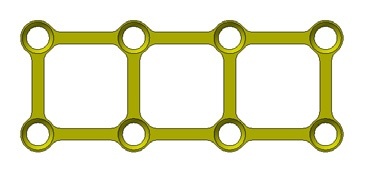 Plăcuțe Titan + Șuruburi 1.6 mm | Sistem Smart Fixation Cranio pentru patologie BMF (Buco-Maxilo-Faciala) – Titamed Belgia - Img 5