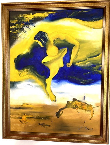 Extrovert, 50x70 cm, oil on canvas