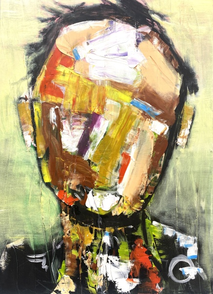 Pictura abstracta: Unknown Depression of Ingres 50x70 cm oil on canvas.