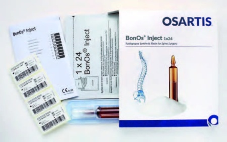 BonOs® Inject – Ciment Osos PMMA pentru Vertebroplastie, Kyphoplastie și Augmentarea Șuruburilor Pediculare | OSARTIS, Germania - Img 2