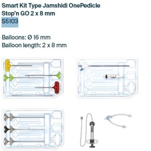 Kit de Kyphoplastie Unipediculară | Reconstrucție Vertebrală Joline | AP Trauma