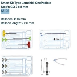 Kit de Kyphoplastie Unipediculară | Reconstrucție Vertebrală Joline | AP Trauma