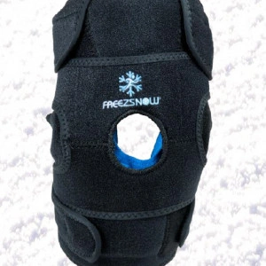 Reducere Black Friday! Orteză de genunchi cu crioterapie și compresie KNEEFREEZ® PO | Cu pachete Freezsnow®