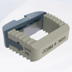 EOS Hybrid – Cage Cervical din PEEK cu Lamă de Fixare | Fuziune ACDF Stabilă - Img 2