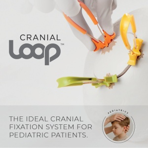 Sistem de fixare craniană pediatrică din PEEK – Cranial LOOP Pediatric