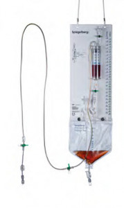 Set de drenaj ventricular extern cu placă și clemă Enlife