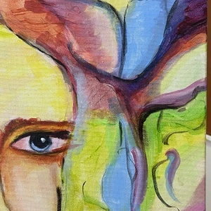 Aloise este singura intre culori (Aloise alone betwen colors)