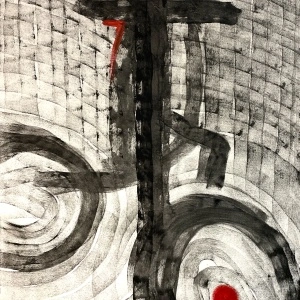 Anti-second of life, 50x70 cm, oil on canvas