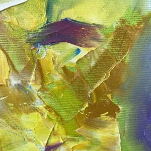 " Iris from Ines " art enLife, abstract painting - Img 8