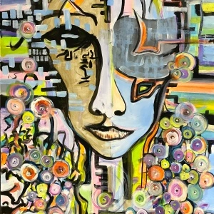 Pictura abstracta: The Piano, 80 x120 cm