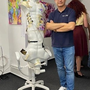 "Reflexia Ego-ului ", instalatie de arta abstracta, moderna, contemporana., Alin Ladaru