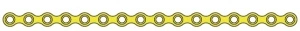 Placi drepte, sistem 2.0 mm, osteosinteza craniana, Rebstock, Germania