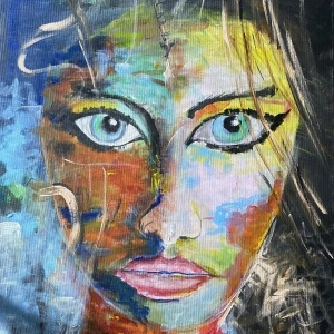 Sensual autumn I've never met , 50x70 cm oil on canvas