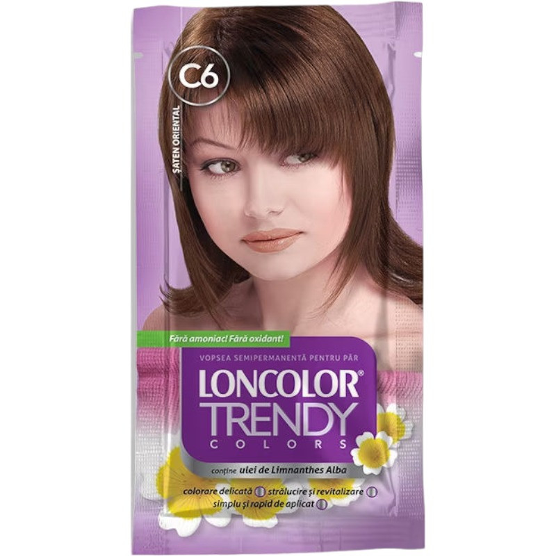 Nuantator Pentru Par Semi Permanent Loncolor Trendy Saten Oriental C6 ...