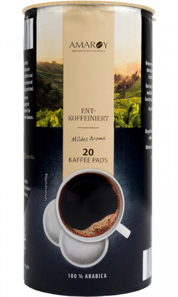 Amaroy Entkoffeiniert Cafea Prajita si Macinata 20 capsule 144g