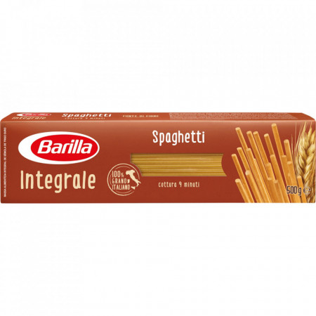 Barilla Spaghetti No 5 Integrale Paste Alimentare din Faina de Gris Dur 500g