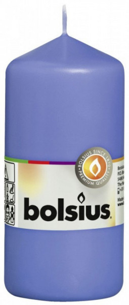 Bolsius Lumanare Tip Stalp 120x58mm Albastra