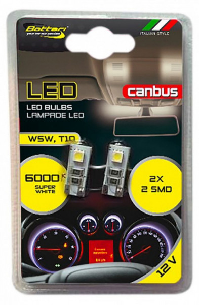 Bottari Becuri cu Led T10 5W 2 buc