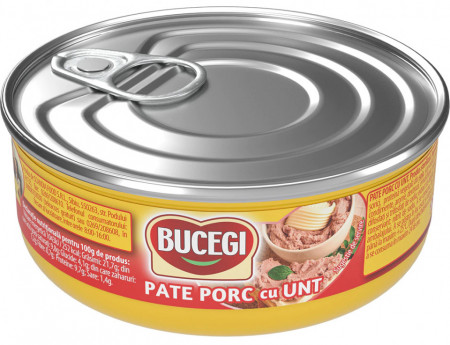 Bucegi Pate de Porc cu Unt 120g