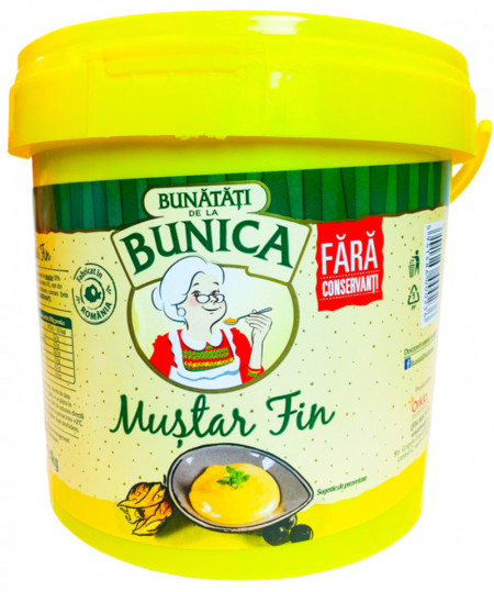 Bunatati De La Bunica Mustar Fin 4Kg
