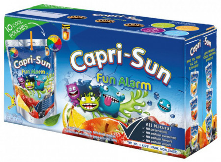 Capri-Sun Fun Alarm Bautura cu Suc de Fructe 10 buc x 0.2L