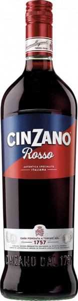 Cinzano Vermouth Rosso 15% Alcool 1L