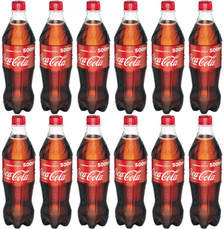 Coca Cola Bautura Carbogazoasa cu Gust Original 12 buc x 500ML