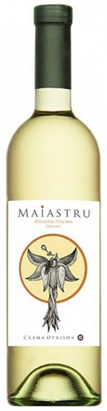 Crama Oprisor Maiastru Riesling Italian Vin Alb Demisec 13% Alcool 750ml