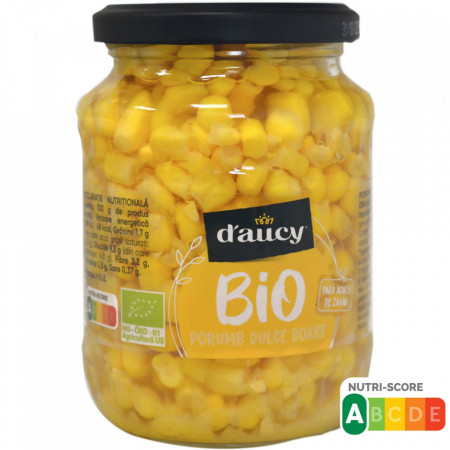 D'aucy Porumb Dulce Boabe Bio 330g