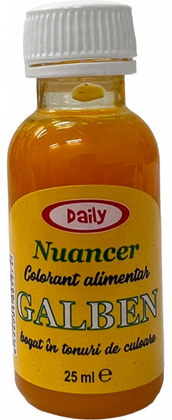 Daily Nuancer Colorant Alimentar Galben 25ml