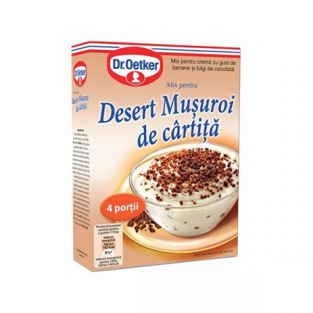 Dr.Oetker Mix pentru Desert Musuroi de Cartita 110g