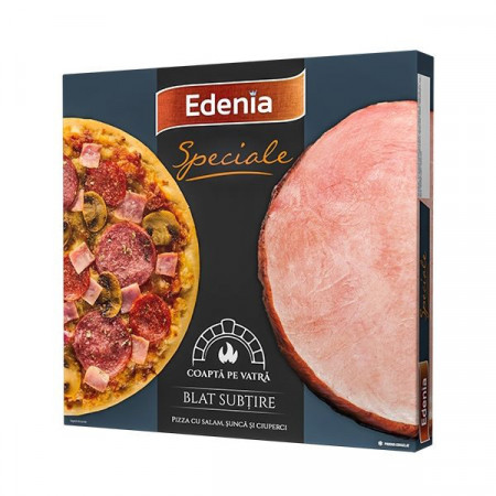 Edenia Pizza Speciale cu Salam Sunca si Ciuperci 325g