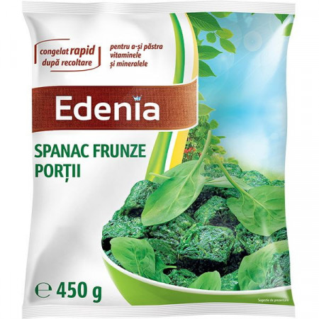Edenia Spanac Frunze Portii 450g