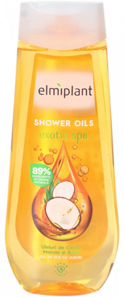 Elmiplant Shower Oil Exotic Spa Gel de Dus cu Ulei cu Uleiuri 400ml