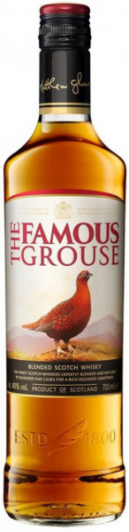 Famous Grouse Blended Scotch Whisky 40% Alcool 700ml