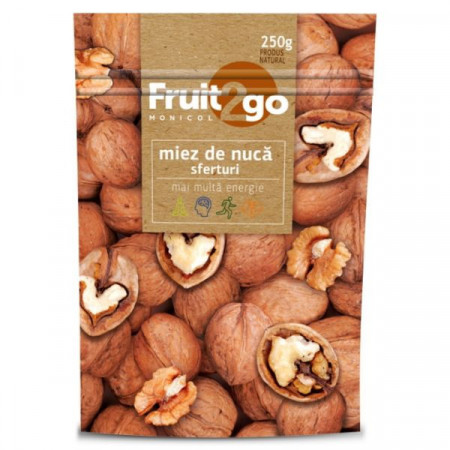 Fruit2Go Miez de Nuca Sferturi 250g