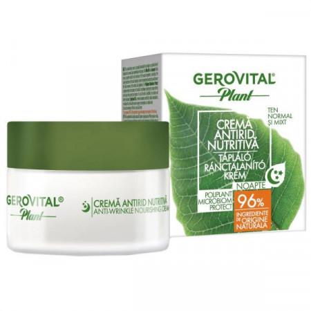 Gerovital Crema Antirid Nutritiva Microbiom Protect 50ml