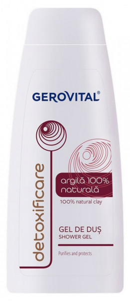 Gerovital Gel de Dus cu Argila Naturala 400ml