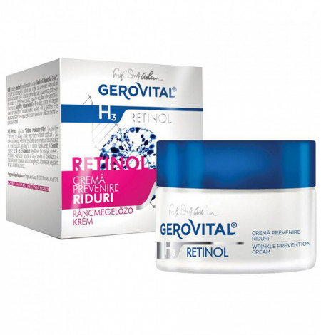 Gerovital H3 Retinol Crema Prevenire Riduri 50ml