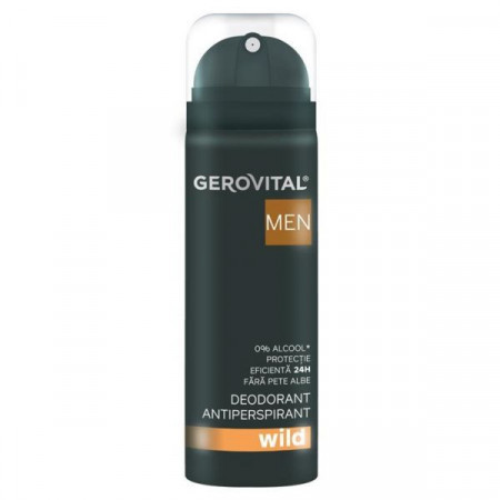 Gerovital Men Wild Deodorant Anti-Perspirant 150ml