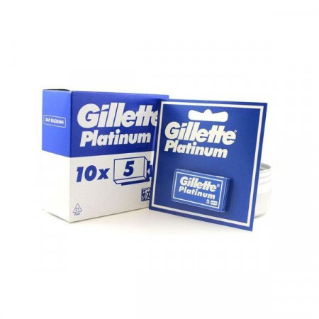 Gillette Platinum Lame de Barbierit 10 pachete x 5 lame