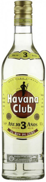 Havana Club Rom Anejo Blanco 3 Ani 40% Alcool 500ml