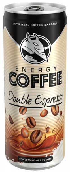 Hell Energy Double Espresso Bautura pe Baza de Lapte cu Cafea 250ml