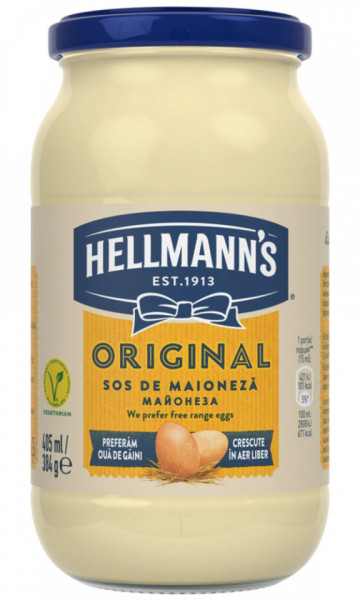 Hellmann's Sos de Maioneza Original cu 75% Grasime 405ml