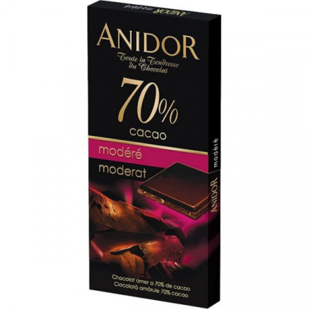 Kandia Anidor Ciocolata Amaruie 70% 85g