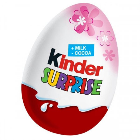 Kinder Surprise Ou de Ciocolata pentru Fete 20g
