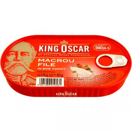 King Oscar Macrou File in Sos Tomat 170g