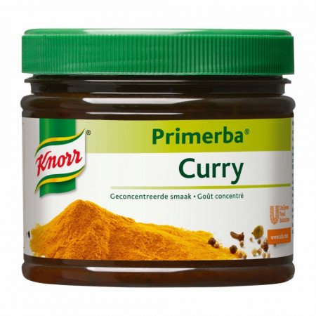 Knorr Primerba Curry Pasta pe baza de Ulei si Sare cu Curry Mar si Ceapa fara Gluten fara Lactoza 340g