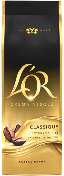 L'or Crema Absolu Classique Cafea Boabe Prajita 500g