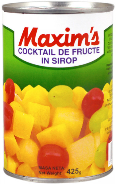Maxim's Cocktail de Fructe in Sirop 425g
